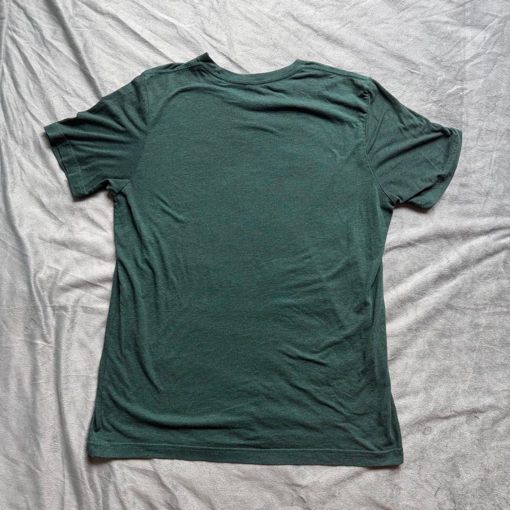 Sole Clothing Co. T-Shirt Mens L Green Just A Runner From Ohio Graphic Tee Crew - Picture 5 of 6
